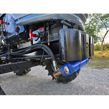 Мінітрактор TERRA FORCE 252XL із польським плугом, фрезою 140 см, подвійною гідравлікою, ціна, доставка